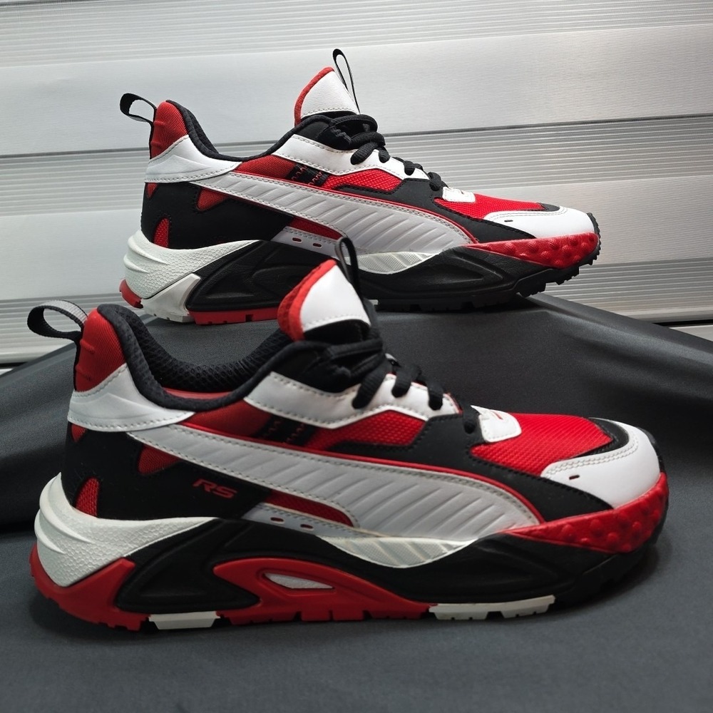 Size 10 - Puma RS-Trck Super -‎ Red Black